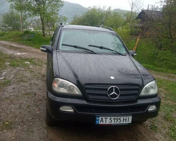 Чорний Мерседес М-Клас, об'ємом двигуна 2.69 л та пробігом 342 тис. км за 7200 $, фото 1 на Automoto.ua