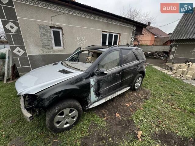 Черный Мерседес М-Класс, объемом двигателя 3.5 л и пробегом 110 тыс. км за 4500 $, фото 1 на Automoto.ua