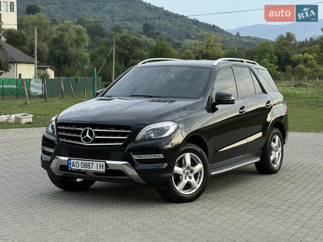 Черный Мерседес М-Класс, объемом двигателя 3 л и пробегом 172 тыс. км за 21000 $, фото 1 на Automoto.ua