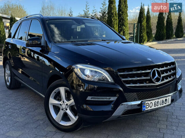 Черный Мерседес М-Класс, объемом двигателя 2.14 л и пробегом 160 тыс. км за 22500 $, фото 1 на Automoto.ua