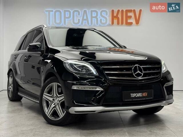 Черный Мерседес М-Класс, объемом двигателя 5.46 л и пробегом 119 тыс. км за 32990 $, фото 1 на Automoto.ua