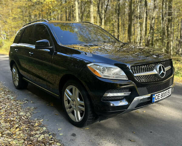 Мерседес М-Класс 2013 в Черновцах на Automoto.ua Черный Мерседес М-Класс, объемом двигателя 2.99 л и пробегом 297 тыс. км за 18500 $, фото 1 на Automoto.ua