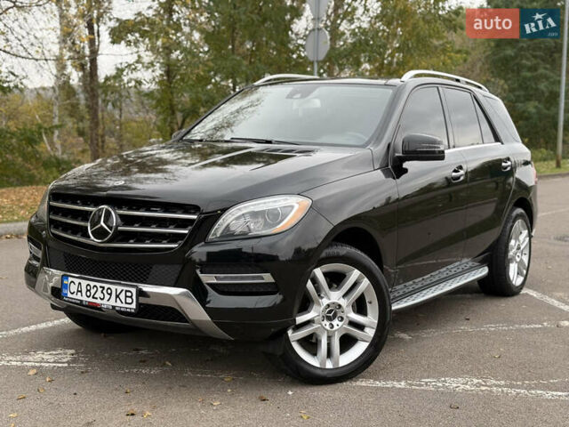 Мерседес М-Клас 2013 у Києві на Automoto.ua Чорний Мерседес М-Клас, об'ємом двигуна 3 л та пробігом 290 тис. км за 19900 $, фото 1 на Automoto.ua