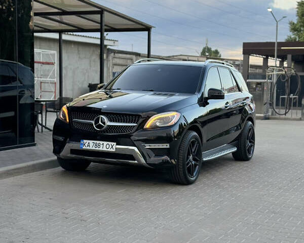 Черный Мерседес М-Класс, объемом двигателя 3.5 л и пробегом 114 тыс. км за 19700 $, фото 1 на Automoto.ua