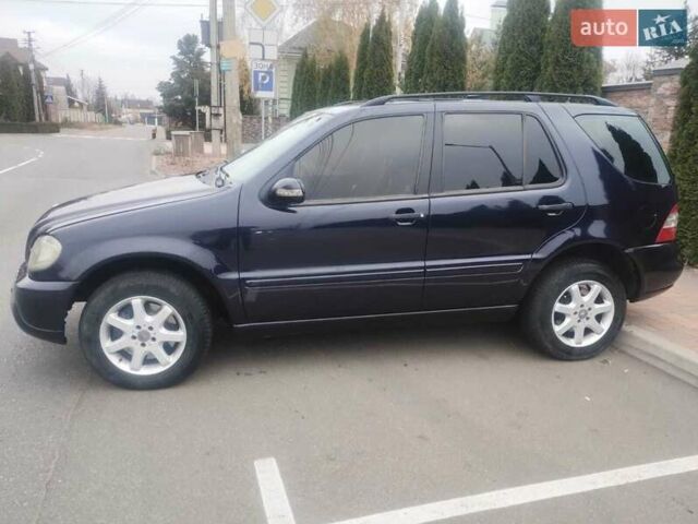 Синий Мерседес М-Класс, объемом двигателя 2.69 л и пробегом 407 тыс. км за 7000 $, фото 1 на Automoto.ua