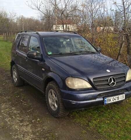 Синий Мерседес М-Класс, объемом двигателя 2.7 л и пробегом 254 тыс. км за 4500 $, фото 1 на Automoto.ua