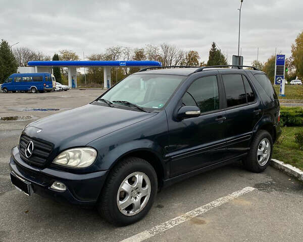 Синій Мерседес М-Клас, об'ємом двигуна 2.69 л та пробігом 244 тис. км за 7800 $, фото 1 на Automoto.ua