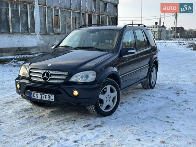 Синий Мерседес М-Класс, объемом двигателя 2.7 л и пробегом 380 тыс. км за 5600 $, фото 1 на Automoto.ua