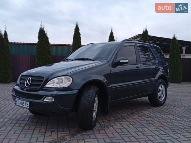 Синий Мерседес М-Класс, объемом двигателя 2.69 л и пробегом 345 тыс. км за 7299 $, фото 1 на Automoto.ua