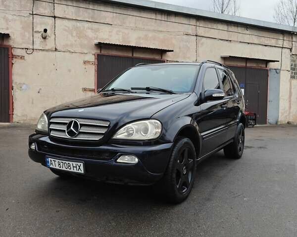 Синій Мерседес М-Клас, об'ємом двигуна 2.69 л та пробігом 346 тис. км за 7600 $, фото 1 на Automoto.ua