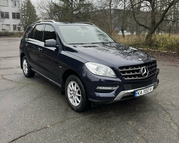 Синий Мерседес М-Класс, объемом двигателя 2.2 л и пробегом 211 тыс. км за 17500 $, фото 1 на Automoto.ua