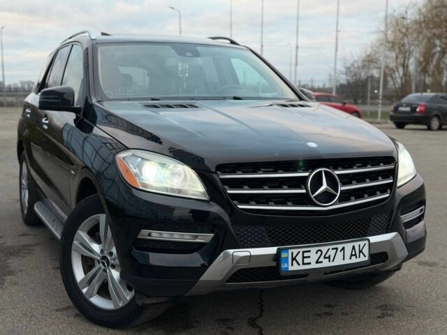 Черный Мерседес МЛ 350, объемом двигателя 3 л и пробегом 240 тыс. км за 20500 $, фото 1 на Automoto.ua