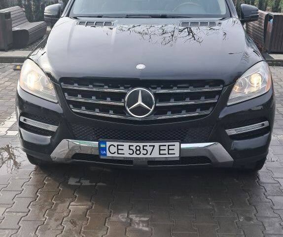 Чорний Мерседес МЛ 350, об'ємом двигуна 3 л та пробігом 2 тис. км за 24500 $, фото 1 на Automoto.ua