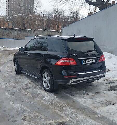 Чорний Мерседес МЛ 350, об'ємом двигуна 3 л та пробігом 167 тис. км за 26500 $, фото 1 на Automoto.ua