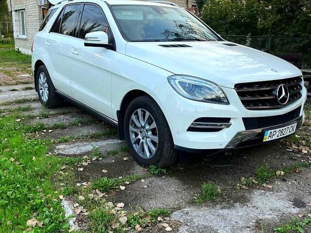 Белый Мерседес МЛ класс, объемом двигателя 2.1 л и пробегом 120 тыс. км за 21000 $, фото 1 на Automoto.ua