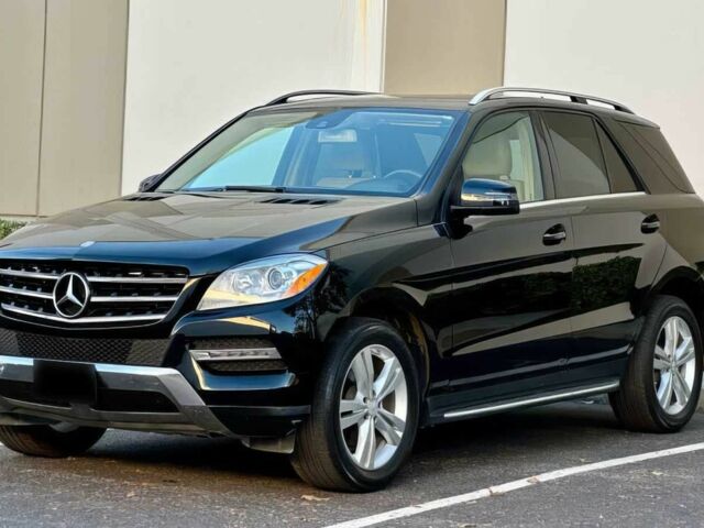Черный Мерседес МЛ, объемом двигателя 3.5 л и пробегом 65 тыс. км за 11200 $, фото 1 на Automoto.ua