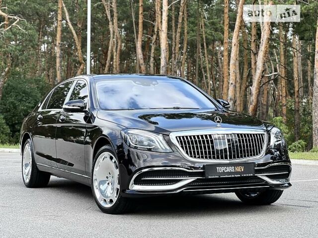 Чорний Мерседес Maybach S 400, об'ємом двигуна 3 л та пробігом 30 тис. км за 91000 $, фото 1 на Automoto.ua