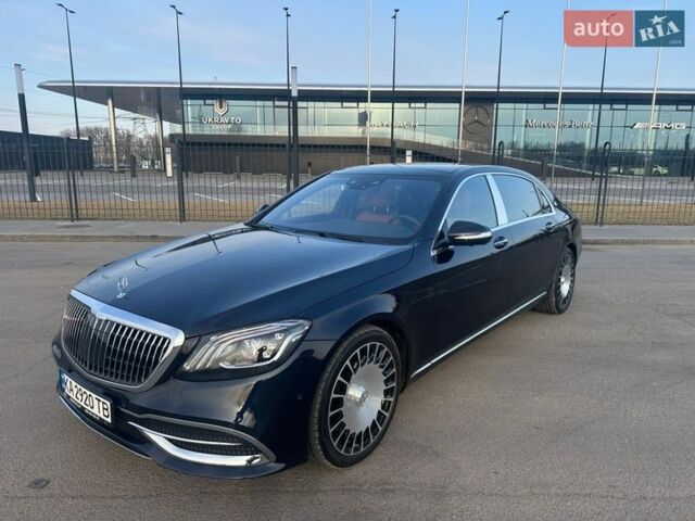 Синій Мерседес Майбах, об'ємом двигуна 5.98 л та пробігом 9 тис. км за 135000 $, фото 1 на Automoto.ua