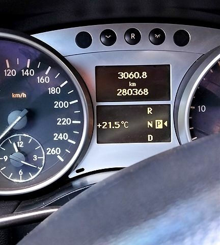 Сірий Мерседес Р-Клас, об'ємом двигуна 3 л та пробігом 280 тис. км за 6700 $, фото 1 на Automoto.ua