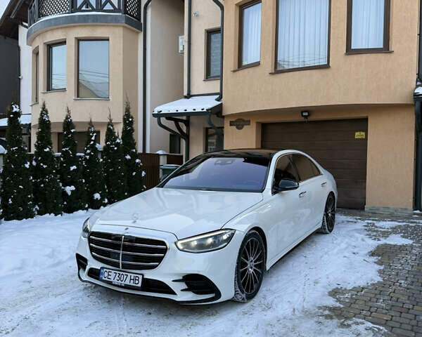 Білий Мерседес С Клас, об'ємом двигуна 4 л та пробігом 78 тис. км за 95000 $, фото 1 на Automoto.ua