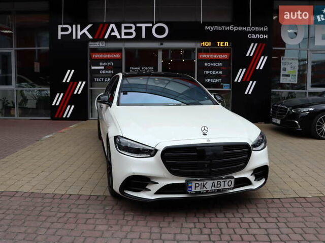 Мерседес С Клас 2021 у Львові на Automoto.ua Білий Мерседес С Клас, об'ємом двигуна 3 л та пробігом 54 тис. км за 118900 $, фото 1 на Automoto.ua