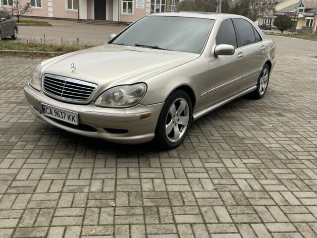 Бежевий Мерседес С Клас, об'ємом двигуна 5 л та пробігом 326 тис. км за 6000 $, фото 1 на Automoto.ua