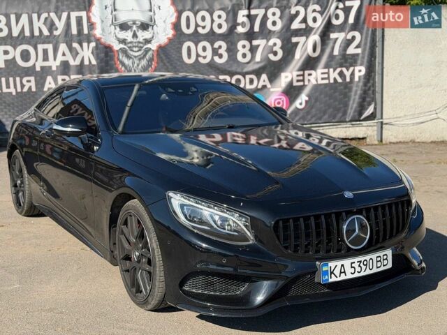 Черный Мерседес С Класс, объемом двигателя 4.66 л и пробегом 120 тыс. км за 29999 $, фото 1 на Automoto.ua