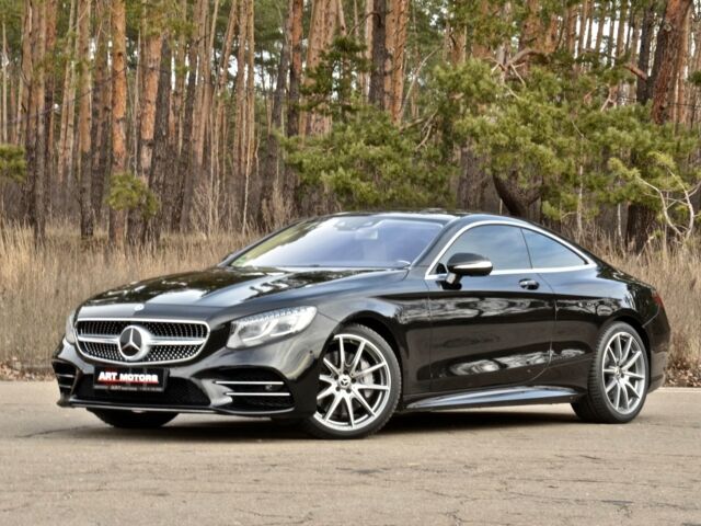 Чорний Мерседес С Клас, об'ємом двигуна 4 л та пробігом 35 тис. км за 110000 $, фото 1 на Automoto.ua