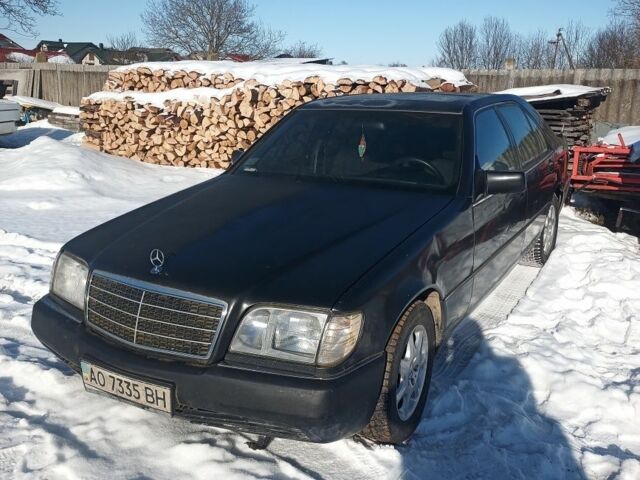 Черный Мерседес С Класс, объемом двигателя 2.8 л и пробегом 200 тыс. км за 2800 $, фото 1 на Automoto.ua