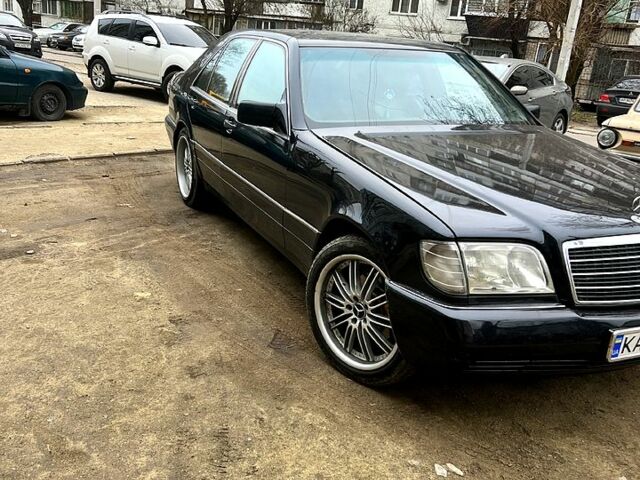 Чорний Мерседес С Клас, об'ємом двигуна 3.4 л та пробігом 483 тис. км за 5300 $, фото 1 на Automoto.ua
