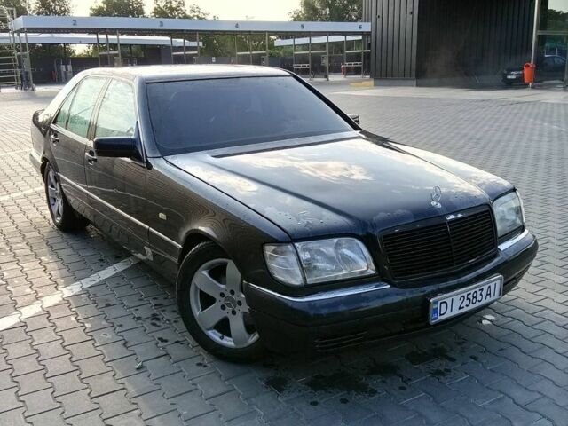 Чорний Мерседес С Клас, об'ємом двигуна 2.8 л та пробігом 370 тис. км за 3000 $, фото 1 на Automoto.ua