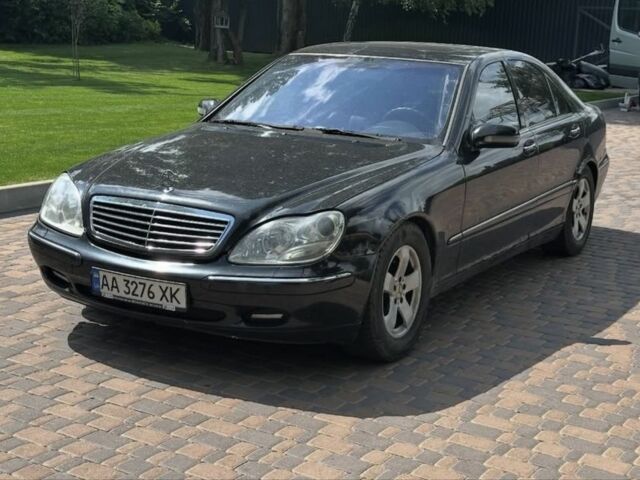 Черный Мерседес С Класс, объемом двигателя 5 л и пробегом 500 тыс. км за 1450 $, фото 1 на Automoto.ua