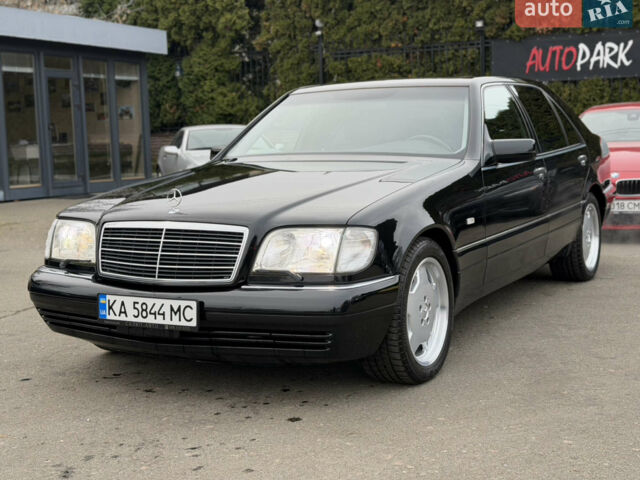 Чорний Мерседес С Клас, об'ємом двигуна 5 л та пробігом 93 тис. км за 57000 $, фото 1 на Automoto.ua