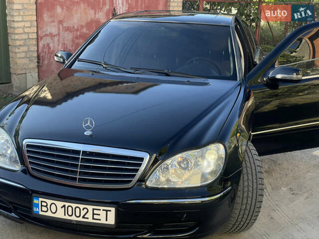 Чорний Мерседес С Клас, об'ємом двигуна 4.97 л та пробігом 377 тис. км за 3600 $, фото 1 на Automoto.ua
