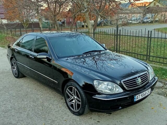Черный Мерседес С Класс, объемом двигателя 5 л и пробегом 450 тыс. км за 5700 $, фото 1 на Automoto.ua