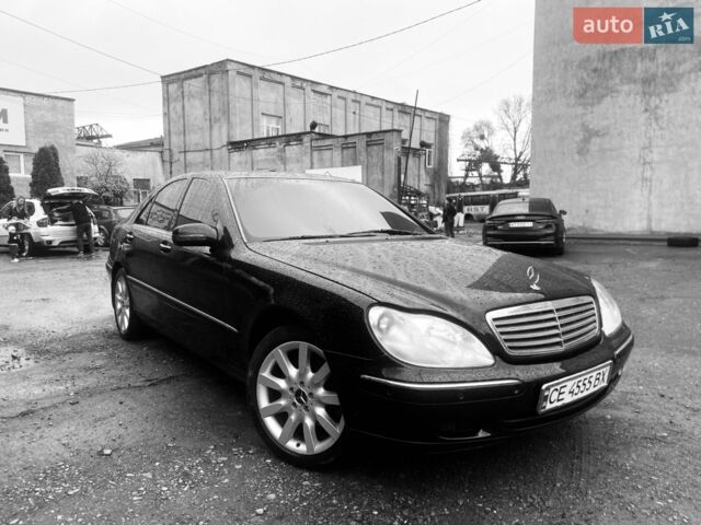 Чорний Мерседес С Клас, об'ємом двигуна 4.27 л та пробігом 360 тис. км за 7500 $, фото 1 на Automoto.ua