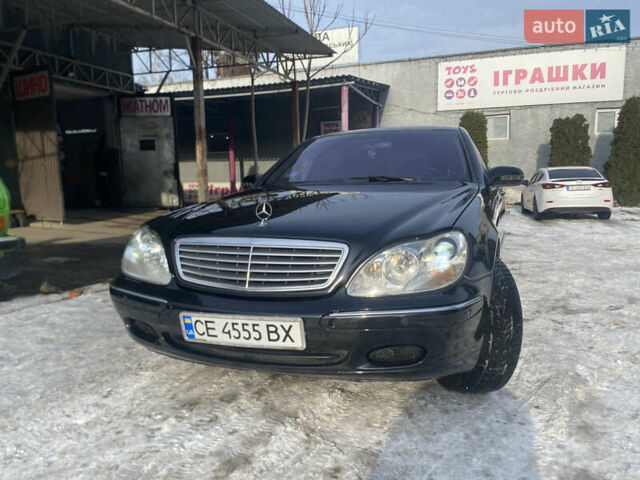 Чорний Мерседес С Клас, об'ємом двигуна 4.3 л та пробігом 360 тис. км за 7500 $, фото 1 на Automoto.ua