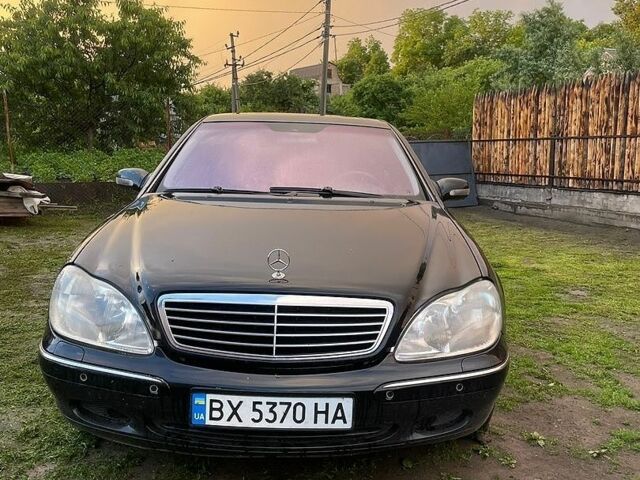 Чорний Мерседес С Клас, об'ємом двигуна 3.2 л та пробігом 220 тис. км за 5200 $, фото 1 на Automoto.ua