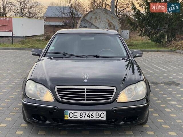 Черный Мерседес С Класс, объемом двигателя 3.22 л и пробегом 400 тыс. км за 2999 $, фото 1 на Automoto.ua