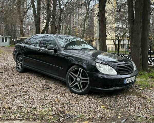 Чорний Мерседес С Клас, об'ємом двигуна 6 л та пробігом 250 тис. км за 4800 $, фото 1 на Automoto.ua