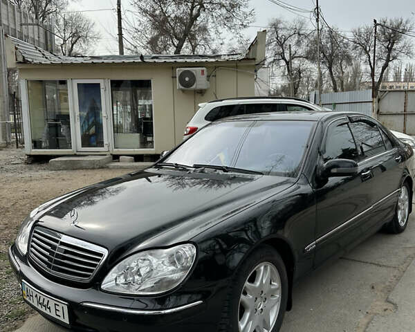Чорний Мерседес С Клас, об'ємом двигуна 5.8 л та пробігом 149 тис. км за 14000 $, фото 1 на Automoto.ua