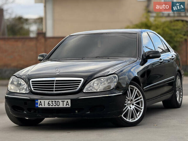 Черный Мерседес С Класс, объемом двигателя 3.2 л и пробегом 340 тыс. км за 5950 $, фото 1 на Automoto.ua