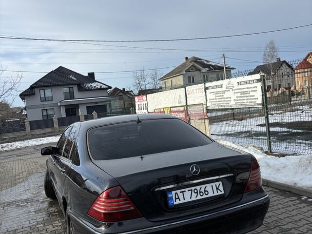 Чорний Мерседес С Клас, об'ємом двигуна 3.2 л та пробігом 176 тис. км за 5080 $, фото 1 на Automoto.ua