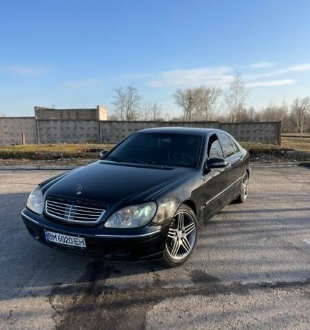 Черный Мерседес С Класс, объемом двигателя 4.27 л и пробегом 680 тыс. км за 3500 $, фото 1 на Automoto.ua