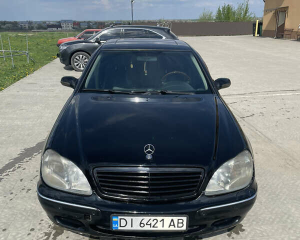 Чорний Мерседес С Клас, об'ємом двигуна 6 л та пробігом 248 тис. км за 6000 $, фото 1 на Automoto.ua