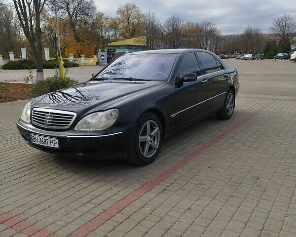 Чорний Мерседес С Клас, об'ємом двигуна 5.79 л та пробігом 320 тис. км за 4800 $, фото 1 на Automoto.ua