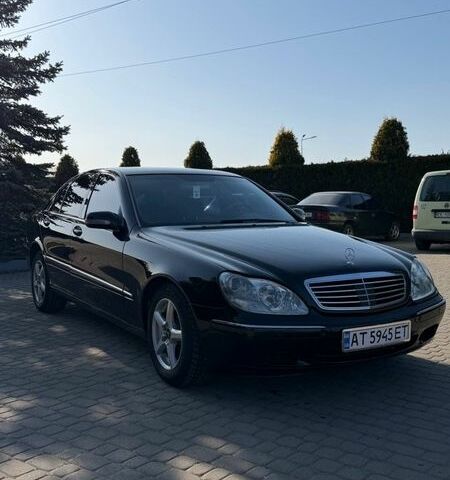 Чорний Мерседес С Клас, об'ємом двигуна 4 л та пробігом 295 тис. км за 6700 $, фото 1 на Automoto.ua