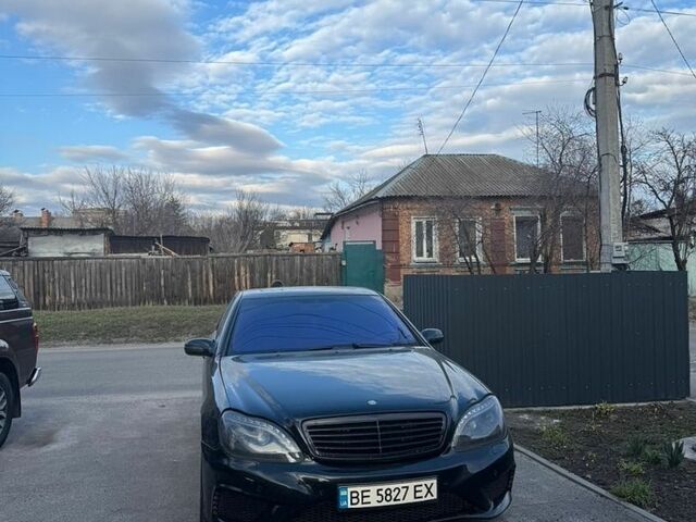 Чорний Мерседес С Клас, об'ємом двигуна 4.97 л та пробігом 277 тис. км за 4500 $, фото 1 на Automoto.ua