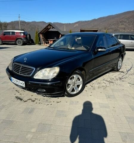 Чорний Мерседес С Клас, об'ємом двигуна 3.22 л та пробігом 350 тис. км за 3200 $, фото 1 на Automoto.ua