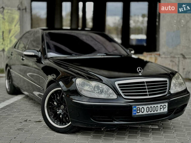 Чорний Мерседес С Клас, об'ємом двигуна 5 л та пробігом 280 тис. км за 7777 $, фото 1 на Automoto.ua